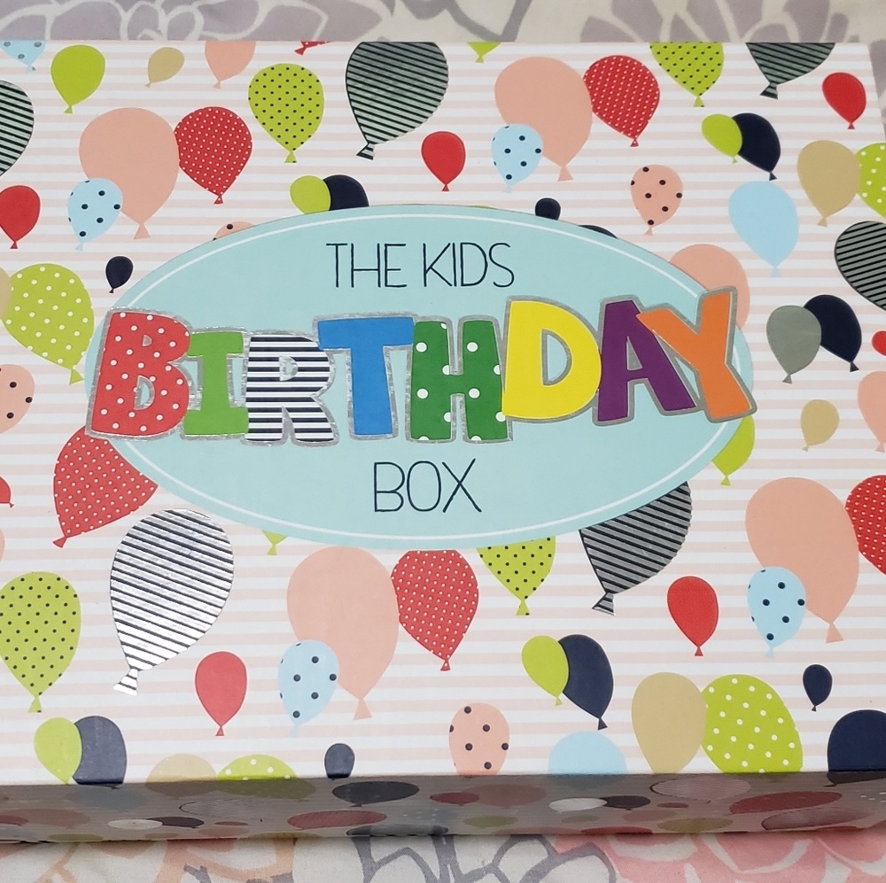 Kids Birthday Card Box